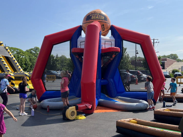 Buzzer Beater, Inflatable Sports Game