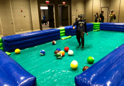 Human Billiards