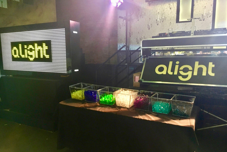 Giant Lite Brite - Branding