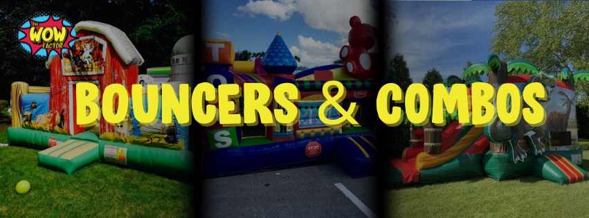 ARCADE GAME RENTALS 23 Bouncers & Combos