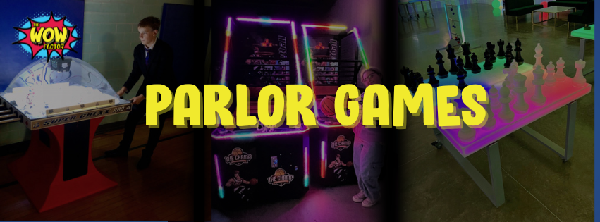 ARCADE GAME RENTALS 27 Parlor Games