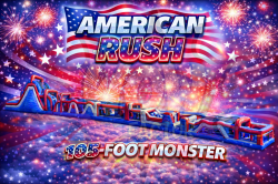 American Rush 105 Foot Monster Obstacle Course